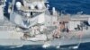 ကန်ရေတပ်ဖျက်သင်္ဘော ဖိလစ်ပိုင်ကုန်တင်သင်္ဘောနဲ့ တိုက်မှု ကန် ၇ ယောက်ပျောက်နေ