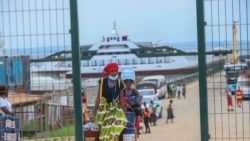 Cabo Delgado, deslocados internos (IDPs) chegando a Pemba evacuados de Palma