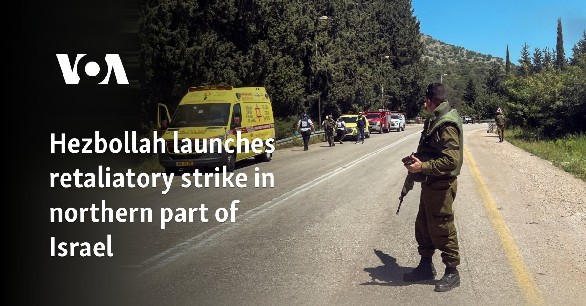 Hezbollah Launches Retaliatory Strike In Northern Part Of Israel