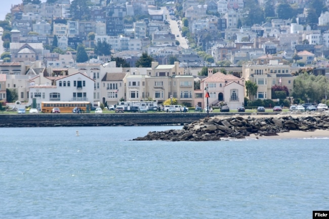 Sea level in the San Francisco Bay area has risen over 20 centimeters (8 inches) in the last 100 years. (Photo by Flickr user Nick Amoscato via Creative Commons License.)