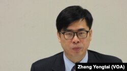 民进党立委 陈其迈(美国之音张永泰拍摄)