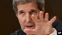 Ngoại trưởng Kerry nói Hoa Kỳ phải làm nhiều hơn nữa để đối phó với cuộc chiến tuyền truyền của Nga trong khu vực.