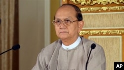 Tổng thống Miến Điện Thein Sein.