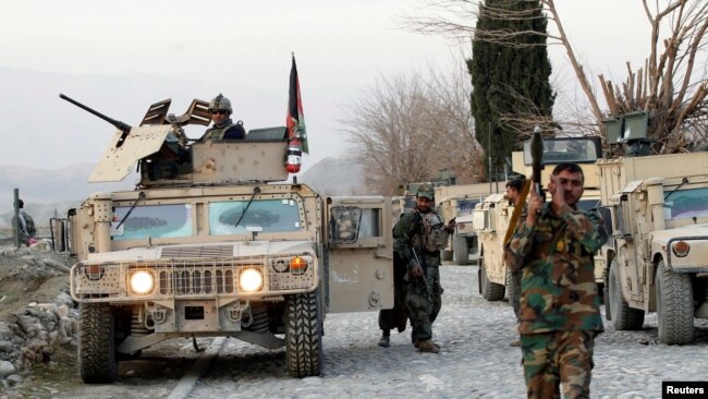 افغان فورسز کی ازسرِ نو تشکیلِ 2002 میں کی گئی۔