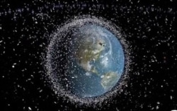 ESA Image Space Debris