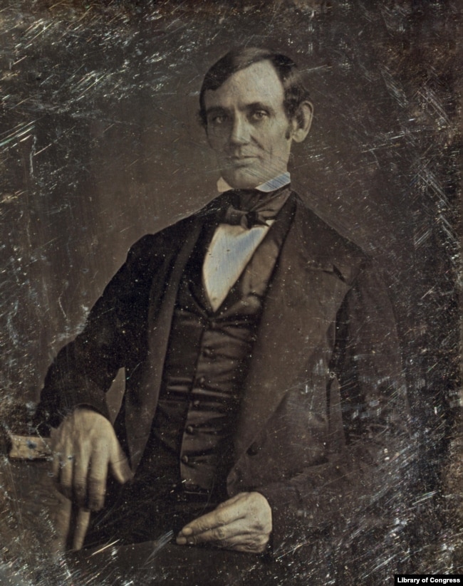 Abraham Lincoln in 1846, by Nicholas Shepherd