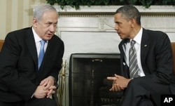 Le président Barack Obama et le Premier ministre Benjamin Netanyahu à la Maison-Blanche