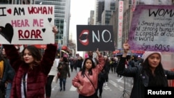 "Марш жінок" у Нью-Йорку