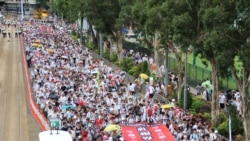数十万人上街 香港爆发反《逃犯条例》修法大规模游行