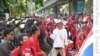 تھائی لینڈ: نائب وزیر اعظم کے خلاف مقدمے تک مظاہرین کا منشتر ہونے سے انکار