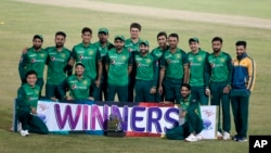 پاکستان نے زمبابوے سے یہ سیریز دو کے مقابلے میں ایک سے جیت لی۔