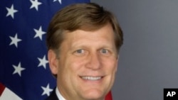 Michael McFaul, U.S. ambassador in Moscow