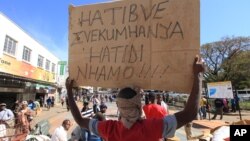 Zimbabwe Vendors Demonstration