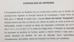 Comunicado da PGR