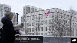 Посольство США в Киеве, Украина (архивное фото)