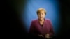 German Chancellor Angela Merkel is seen at the chancellery in Berlin, April 25, 2018. Merkel will be in Washington for a one-day working visit Friday.