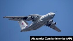 Російський літак А-50, фото від 7 травня 2019 року