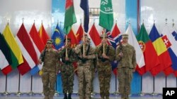 Ceremonija obeležavanja završetka borbene misije u Avganistanu