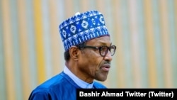 Shugaba Muhammadu Buhari na Najeriya