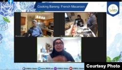 Kegiatan memasak secara daring bersama IMSA Sister (dok: IMSA Sister)