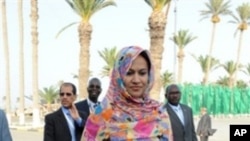 Mauritania's Foreign Minister Naha Mint Hamdi Oult Mouknass