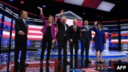 Candidatos democratas mediram forças em Las Vegas
