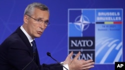 Tổng thư ký NATO Jens Stoltenberg.