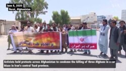 Afghans Protest Their Treatment in Iran