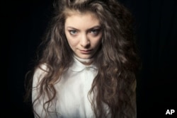 Australian singer Lorde poses for a portrait, on Nov. 8, 2013 in New York.