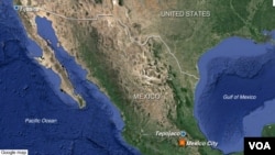 Nuclear waste stolen from town of Tepojaco, north of Mexico City.