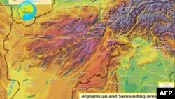 Əfqanıstanın xəritəsi 