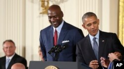 Michael Jordan recibe la Medalla Presidencial de la Libertad 2016