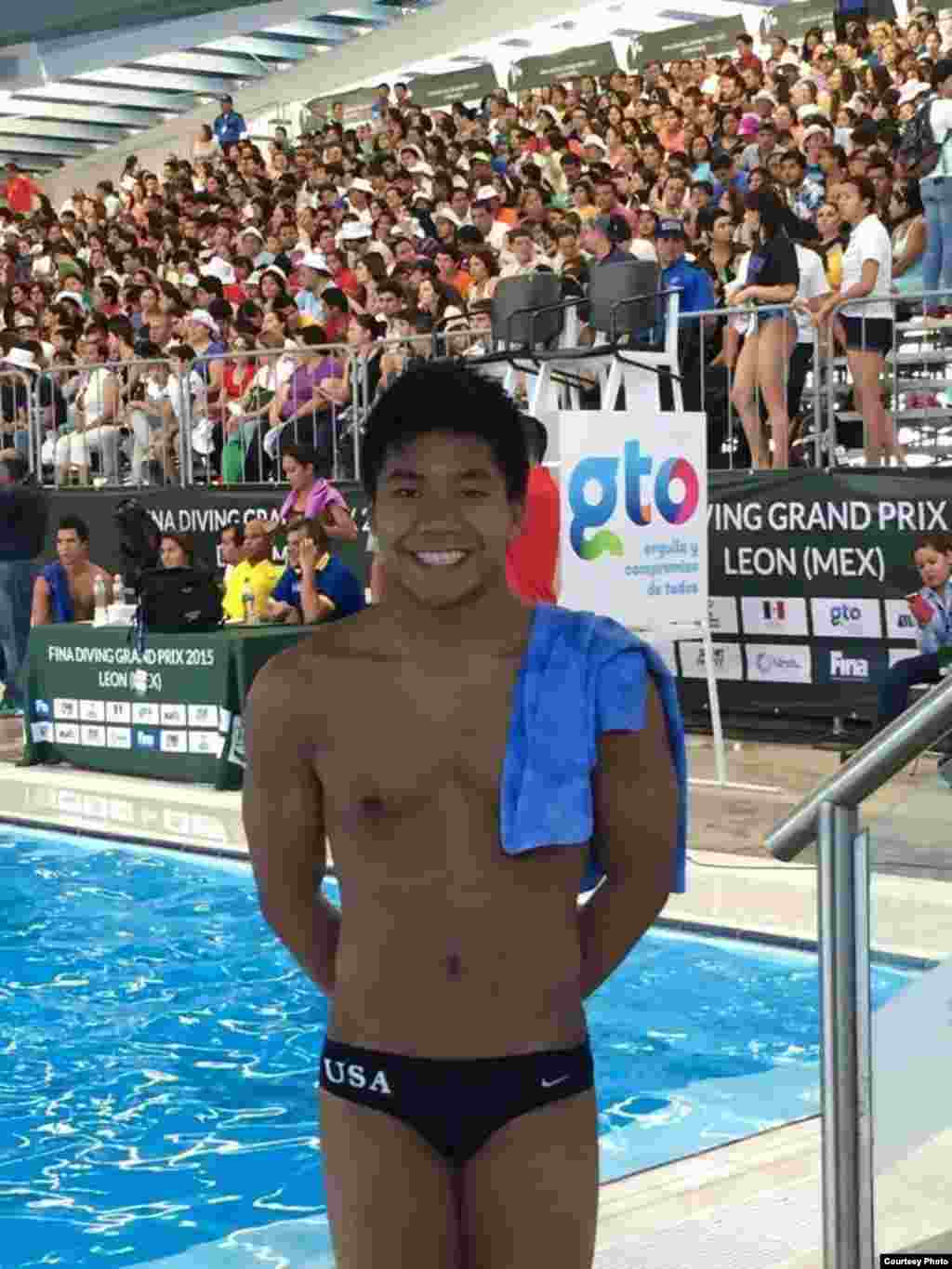 Jordan Pisey Windle, a Cambodian-born American, is a member of the United States National Team and is ranked in the top 5 divers in the United States. He has won numerous national championship titles, including the 10-meter platform and the Olympic silver medal for a synchronized diving partner.&nbsp;