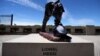 La statue de Messi vandalisée en Argentine