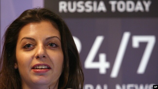Главный редактор компании Russia Today Марганита Симонян (архивное фото)