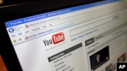 This image shows the YouTube Web site Thursday March 18, 2010, in Los Angeles. Court documents unsealed Thursday as part of a 3-year-old copyright lawsuit against the online video leader reveal YouTube founders' views on copyright, and Viacom's desire to 