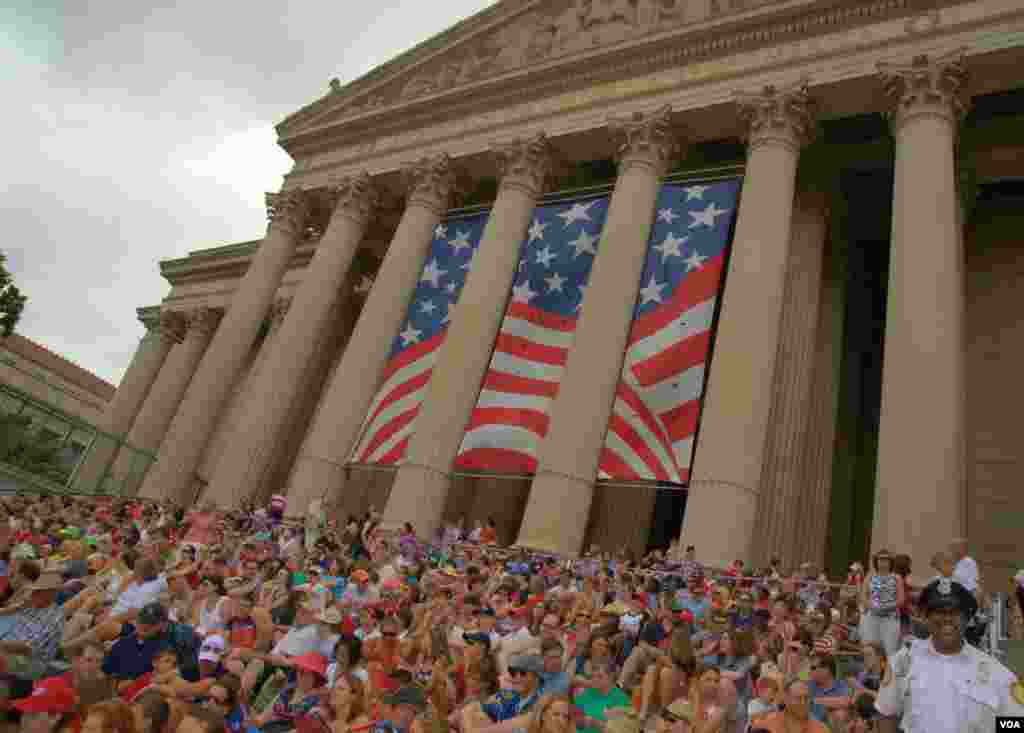 День независимости. Парад в Вашингтоне