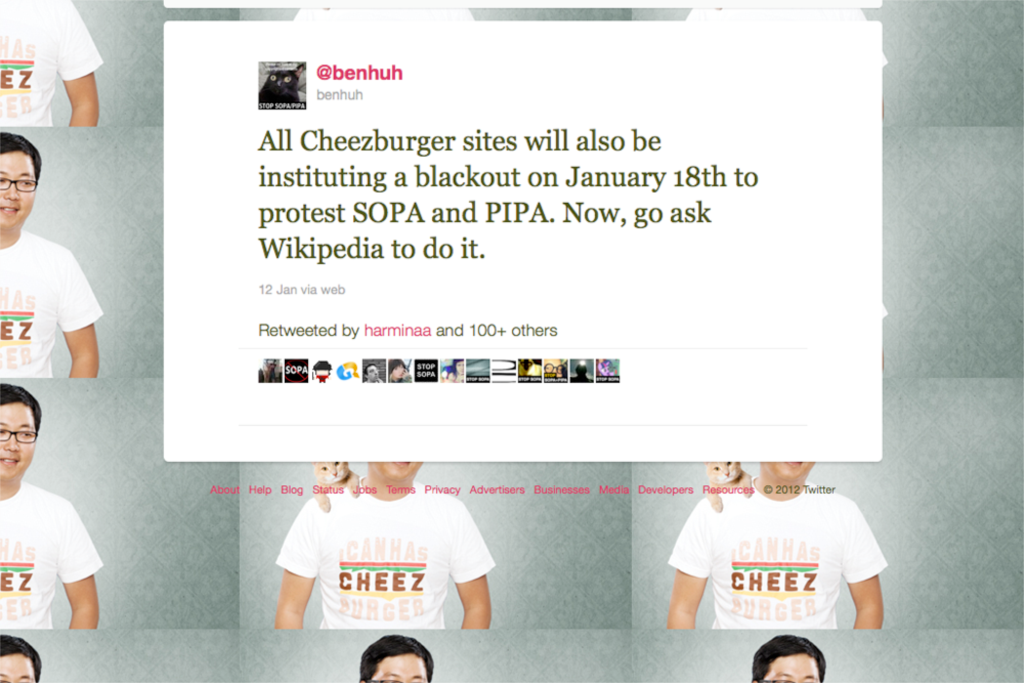 Pendiri Icanhazcheezburger.com memberitahu kepada para pengikutnya di Twitter bahwa situs tersebut ditutup pada hari itu.