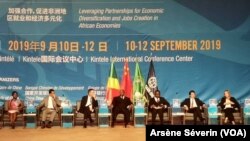 Des discussions sur le financement du développement en Afrique se déroulent à Brazzaville, le 10 septembre 2019. (VOA/Arsène Séverin)