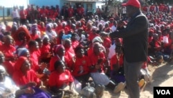 Prime Minister Morgan Tsvangirai captured in Hwedza, Mashonaland East Province