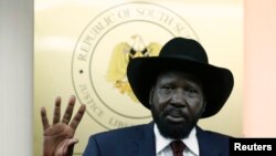 Tổng thống Nam Sudan Salva Kiir 