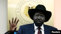 Tổng thống Nam Sudan Salva Kiir 
