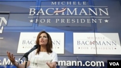 Kontestan calon presiden AS tahun 2012 dari Partai Republik, Michele Bachmann mengkritik pidato Obama.