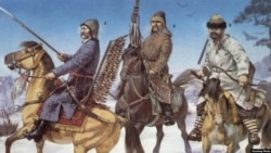 Татарские воины Великого княжества Литовского. Фрагмент иллюстрации