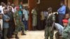 L'entrée du tribunal de Yaoundé, au Cameroun, le 16 juillet 2012. 