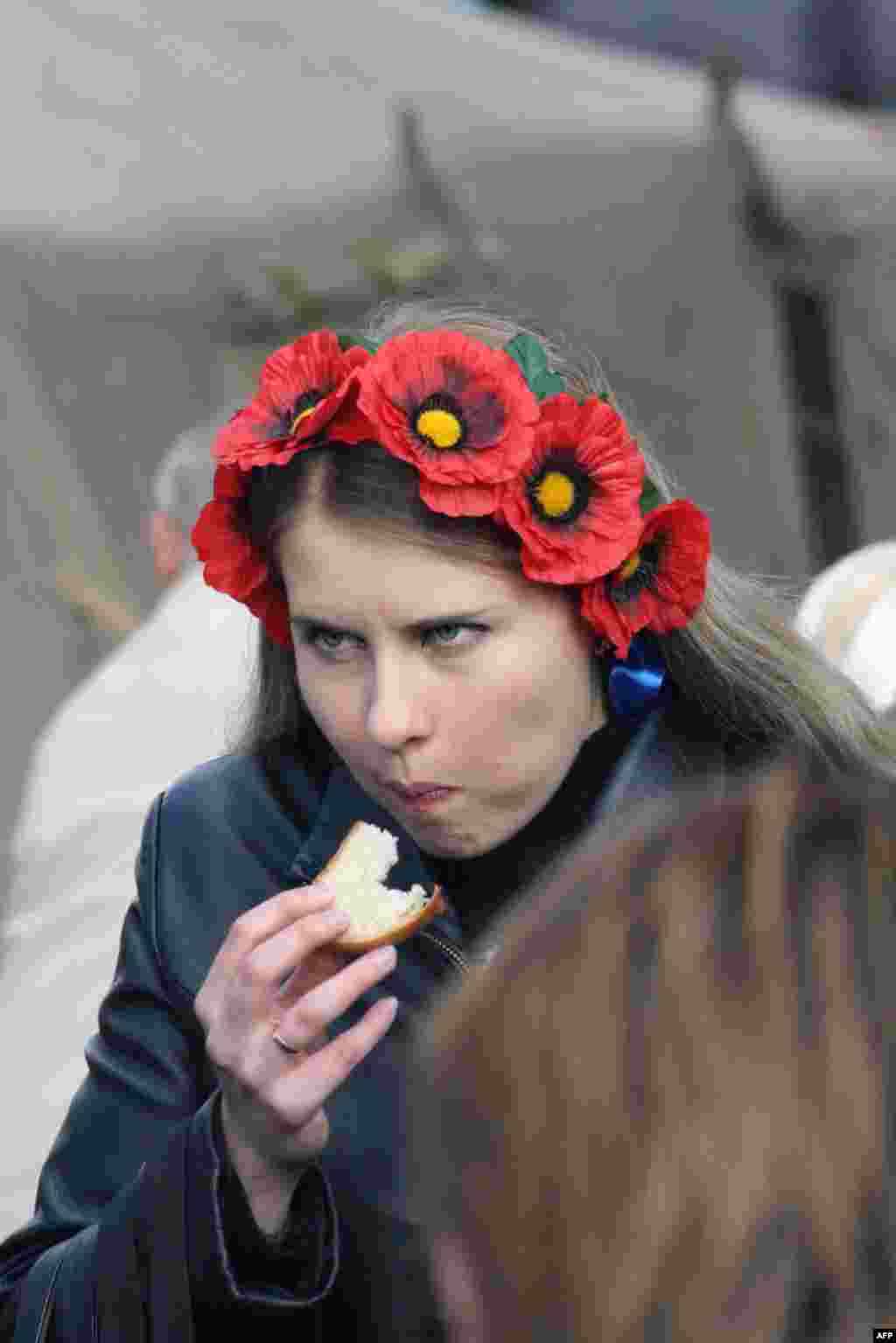 Для большинства посетителей, как оказалось, главное – не сало, а хорошее настроение
