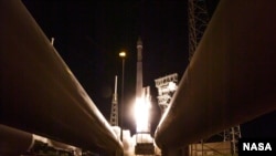 რაკეტა "ატლას-ვი", რომელმაც კოსმოსში "ლუსი" უნდა გაიყვანოს. ფოტო: NASA