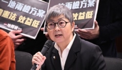 香港前立法會議員吳靄儀 (美國之音/湯惠芸)