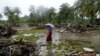 ฝนตกหนักในอินโดนีเซีย ขัดขวางความช่วยเหลือผู้ประสบภัยสึนามิ 