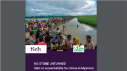 လူ့အခွင့်အရေးကျူးလွန်သူ မြန်မာတာဝန်ရှိသူတွေကို အရေးယူဖို့ FIDH တိုက်တွန်း